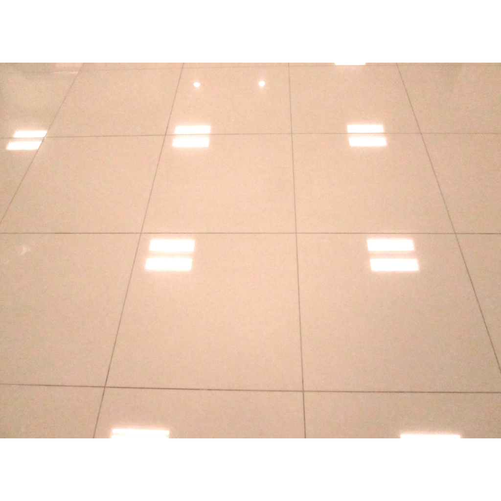 strip wax result on hospital flooring