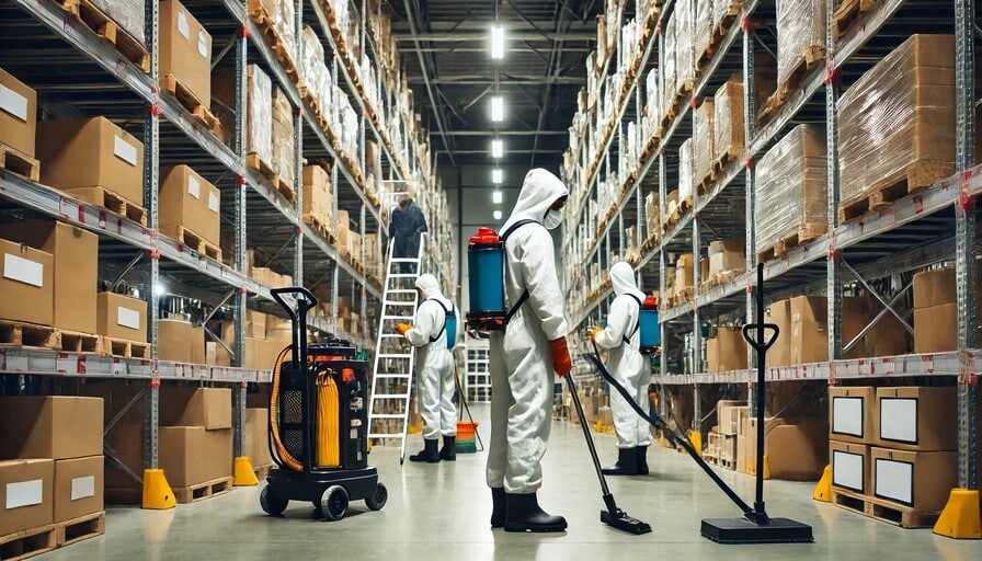 industrial warehouse cleaning services